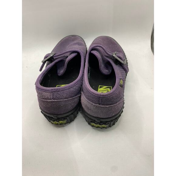 VANS Unisex Purple Faux Suede Textured Platform Creeper Sneakers SZ M5/W6.5 - Picture 3 of 7